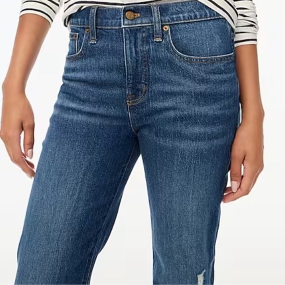 J.Crew Relaxed boyfriend jean in all-day stretch preppy comfy Size 30 - Picture 3 of 12